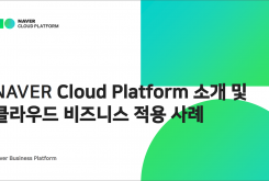 NAVER Cloud Platform 소개 및 클라우드 적용 사례