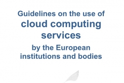 Guidelines on the use of cloud computing services