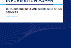 Outsourcing involving cloud computing services