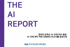 [THE AI REPORT 2022-9] 영국의 친혁신 AI 규제 추진 동향 : AI 규제 원칙 및 규제 역량 강화방안 보고서를 중심으로